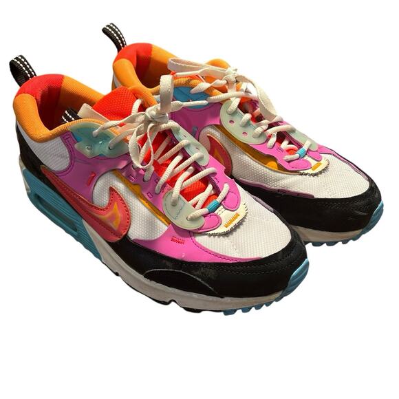 Nike Air Max 90 Futura Lunar New Year Sneakers FD0821-100 Women's SIZE 8.5 Retro - Picture 3 of 16